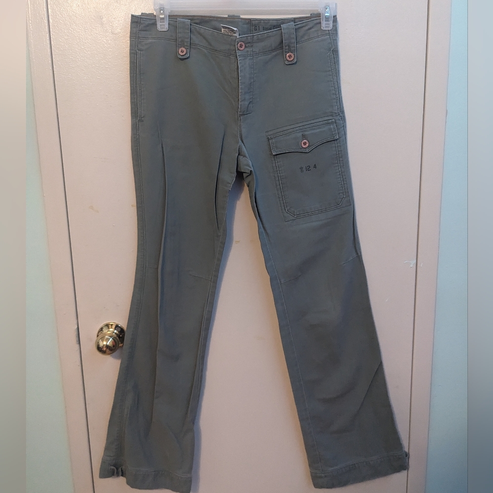 Mint green Flared jeans